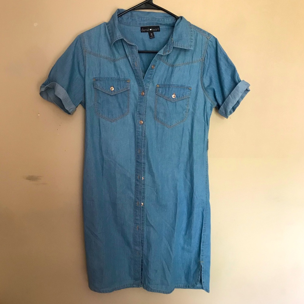 Derek heart chambray dress